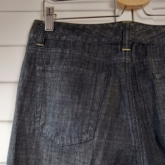 Autograph Weekend Cotton Jeans Indigo Size 12 Long Bootcut Stretch BNWT - Picture 9 of 13